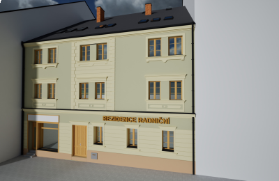 Vizualizace - exteriér